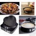 3pcs Premium Nonstick Springform Cake Pan Leakproof Cheesecake Bakeware Pan 9” Heart 10” Round 10.5” Square Shaped Cake Mold for Kitchen Cooking Carbon Coated Steel Removable Bottom - B07BHDD3KM